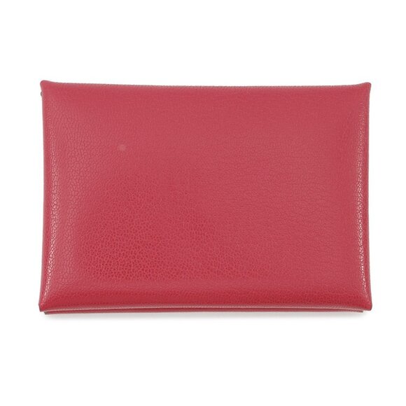 HERMES Calvi duo Chevre Shamqila Rose Extreme - Picture 1 of 8